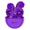 thumbnail image 1 of Audífonos In-ear Inalámbricos 1hora Aut119 Negro Color Violeta Luz Verde Lima, 1 of 1