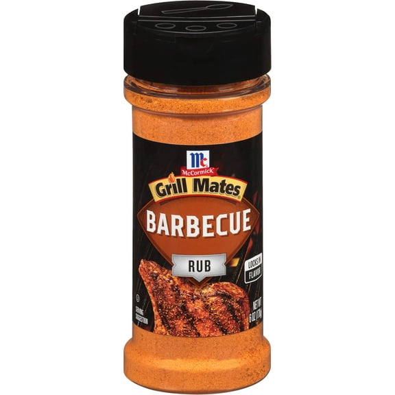 McCormick Grill Mates Barbecue Rub 6 oz (Pack of 48)