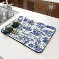 thumbnail image 3 of Washable Rubber Farmhouse Vintage Dish Drying Mats for Kitchen Counter Home Large Coffee Bar Pad Accessories and Decor for Utensils Stemware 23.5''x15.5'', 3 of 7