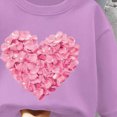 thumbnail image 4 of Toddler Girls Outfits Sets,Warm 2PC Fall and Winter Sweatshirts and Pants Active Wear Clothes Sets for Baby Kids Girls 2T 3T 4T 5T 6T 7T 8T Purple Size 9-10 Years, 4 of 4