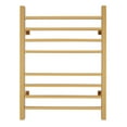 thumbnail image 1 of Sierra Towel Warmer, Polished Gold, Dual Connection, 8 Bars, 1 of 6