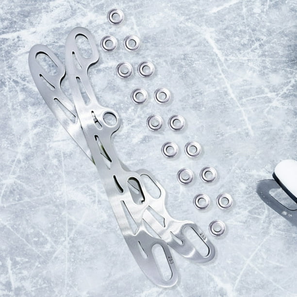 253/290 MM zapatos de patinaje multiusos cuchilla para hielo 1 par de cuchillas para patinaje sobre hielo