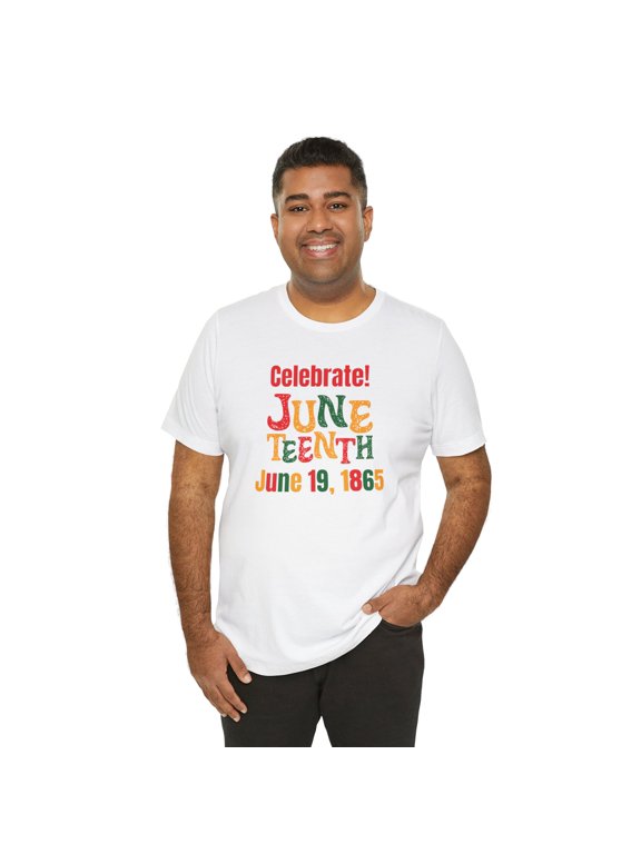 Juneteenth Full T-shirt Unisex Jersey Short Sleeve Tee Size XS - 5XL