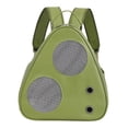 thumbnail image 3 of Mochila transportadora de gatos perfecl Malla ventilada de gran espacio con bolsillo Portátil Pequeño mediano Gato Cachorro, 3 of 8