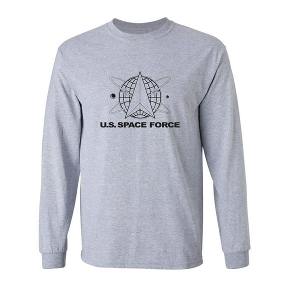 United States Space Force Logo 1 Adult Long Sleeve T-shirt