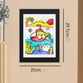 thumbnail image 3 of Changeable Front Opening Storage Frame For Artwork Display, High Quality Materials Magnetic Closure Elastic Bands For Gallery Style Design And Art Protection (1 Piece), 3 of 5