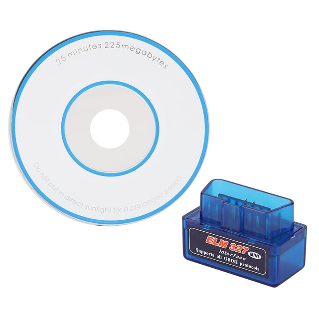 Herramienta de diagnóstico del coche, Mini BT OBD2 OBDII Escáner de diagnóstico Escáner de diagnóstico del coche Funcionalidad inteligente Jadeshay A