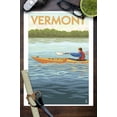 thumbnail image 3 of Vermont, Kayak Scene (9x12 Wall Art Print, Home Decor), 3 of 3