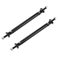 thumbnail image 1 of Unique Bargains 1pair 100mm 3.94' Splitter Support Rods Adjustable Front Rear Bumper Lip Splitter Strut Rod Tie Support Bars Black, 1 of 6