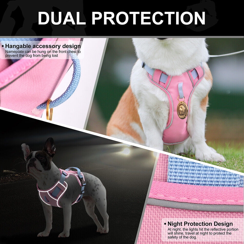 Pet Artist Reflective Non Pull Dog Harness Adjustable Pet Vest S/M/L for Beagle Rottweiler