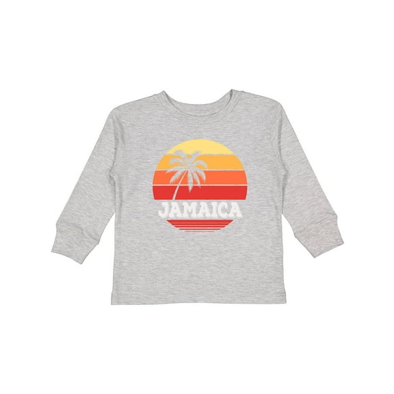 Inktastic Jamaica Vacation Trip Boys or Girls Long Sleeve Toddler T-Shirt