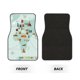 thumbnail image 2 of Balery World Travel Map Juego de 4 Alfombrillas para Auto, Revestimientos de Caucho Resistente, Diseño Antideslizante, 2 of 7