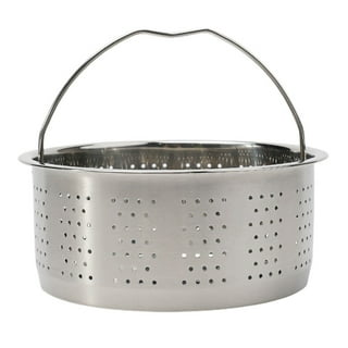Lifetime Brands 5252246 Instant Pot Official Large Mesh Steamer Basket,  Stainless Steel