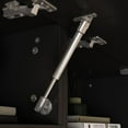 thumbnail image 3 of KULAGAGA Modern Black TV Media Entertainment Center with Doors for Living Room, 3 of 7