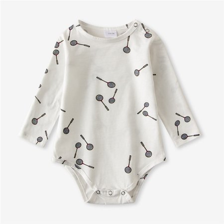 

DanceeMangoos Newborn Jumpsuit Printed Casual Long Sleeve Baby Boy Clothes Spring Summer