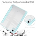 thumbnail image 6 of Allytechgroup Folio Case for iPad Mini 7 A17 Pro 2024 & iPad Mini 6 (2021) 8.3 Inch Trifold Stand Cover with Pencil Holder Clear Back Shockproof Shell for iPad Mini 7th/6th Generation 8.3", Skyblue, 6 of 8