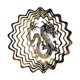 thumbnail image 5 of Decoración Giratoria de Viento Shamjiam Colgante Geométrico de Acero Inoxidable Oro, 5 of 8