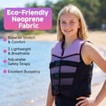 thumbnail image 3 of Koorium Kids Life Jacket Swim Vest Youth,Lightweight Quick-Dry,Adjustable Buckles Zipper,Kayak, Swimming Training, Boating Watersports, 3 of 10