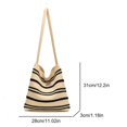 thumbnail image 2 of Bolso Hombro Rayas Tote Estético Punto, 2 of 9