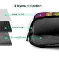 thumbnail image 4 of Lsque Geometry Dash Pattern Laptop Bag – Portable & Slim Single-Shoulder Computer Case with Adjustable Strap, Protective, Lightweight for 13”/14”/15.6” Laptops, 4 of 8