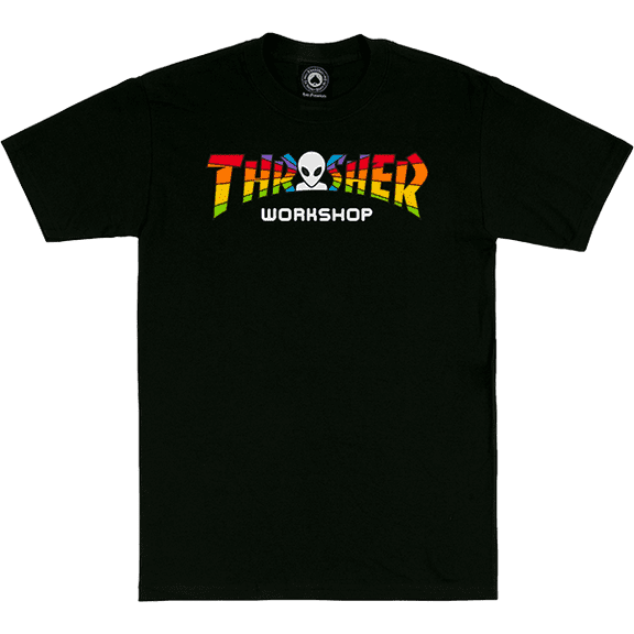 Thrasher X Aws Spectrum Ss S-Black