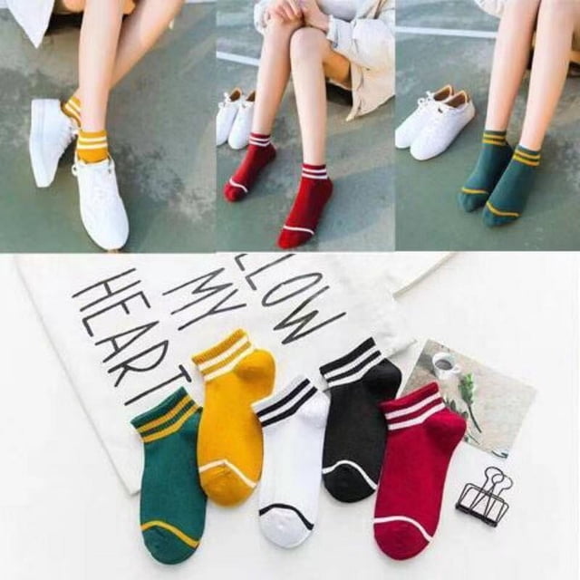 Calcetines náuticos de color beige liso para primavera y verano, finos, de boca baja, estilo coreano, estilo universitario, para mujer