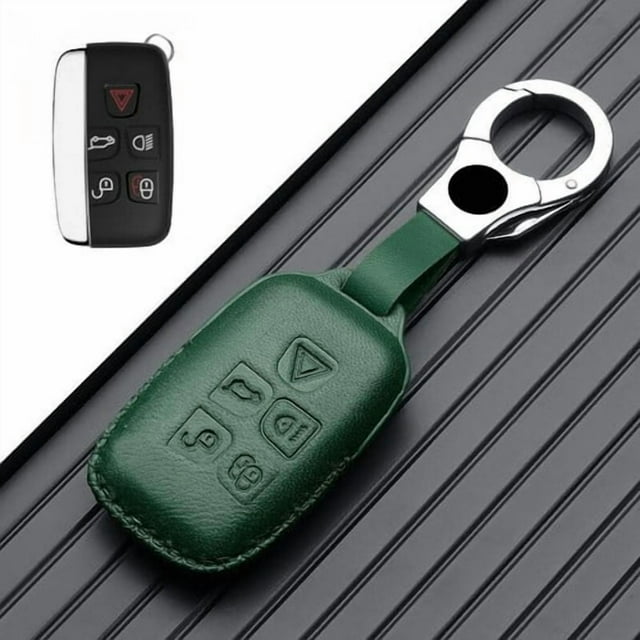 Car Key Fob Cover Case Protector Real Leather Car Key Case Cover For Land Rover Range Rover Discovery For Jaguar
