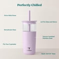 thumbnail image 3 of Vaso térmico de vidrio Aspen 20 oz de REDUCE, lila, 3 of 7