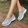 thumbnail image 3 of Oyedens Womens Mesh Slip on Loafers Comfortable Lightweight Walking Nursing Sneakers Summer Fall Shoes, 3 of 6