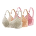 thumbnail image 2 of Women'S C Cup Wirefree Bra Soft & Breathable Everyday Comfort 3-Pack 42, 2 of 6
