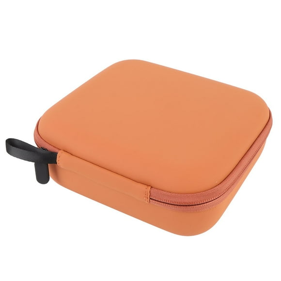 Étui de Protection pour Drone, Étui de Drone à Poche en Maille Portable, Résistant aux Rayures, en Cuir PU EVA pour Drone à Clapet Gris, Orange