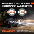 thumbnail image 4 of Sylvania 9005 LED Powersport Headlight Bulbs for Off-Road Use or Fog Lights - 2 Pack, 4 of 6