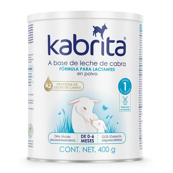 Fórmula para lactantes Kabrita etapa 1 de 0 a 6 meses 400 g