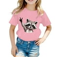 thumbnail image 3 of YUEHUA Girls T Shirts Kids Short Sleeve Shirts for Boys Crewneck Cotton Tshirts Basic Casual Tops Tees Summer Clothes, 3 of 5