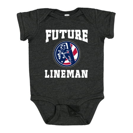 

Inktastic Future Lineman Gift Baby Boy Bodysuit