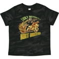 thumbnail image 3 of Inktastic Dirt Biking Boys or Girls Toddler T-Shirt, 3 of 5