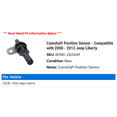 thumbnail image 2 of Camshaft Position Sensor - Compatible with 2008 - 2012 Jeep Liberty 2009 2010 2011, 2 of 2