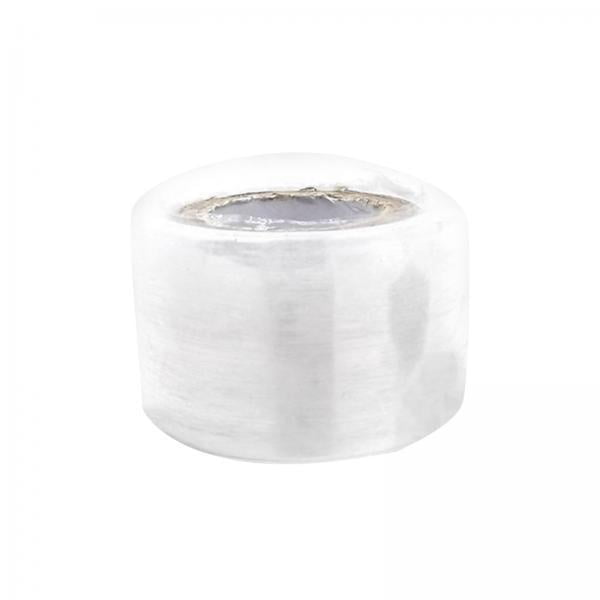 koolsoo 2xBadminton Racket Grips Wrap Tape, Racquet Handle Wrap Backing Film, Wrap Overgrips Tape Clear 40M/Roll for Squash Rackets , Clear, 4 Pcs