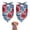 Pioneer Flower Floral, variant on Dog Bandana 2 Pack,Pioneer Flower Floral Print Pattern Bandanas for Dogs,Cat Bandana,Small/ Large Dog Bandana 2 Size,Dog Bandanas