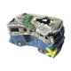 thumbnail image 3 of Decoración de acuarios autotrek de resina, paisajismo de acuarios, cueva de camarones para acuarios, autobús escolar, 3 of 9