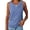 Blue, variant on Sherrylily Women Tank Tops V Neck Sleeveless Casual Summer Loose Fit Tees