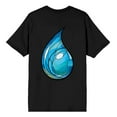 thumbnail image 2 of Magic : The Gathering T-Shirt Noir avec Symbole Mana Bleu, 2 of 3