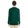 thumbnail image 2 of Harriton M425W Women's Pilbloc V-Neck Button Cardigan Sweater-Hunter-M, 2 of 3