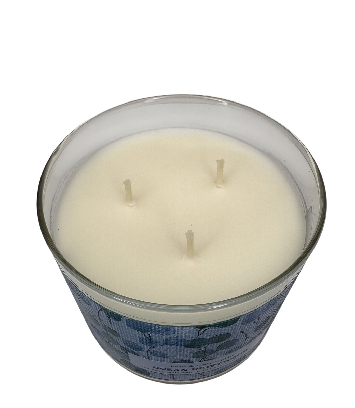 Bath and Body Works Ocean Driftwood Scented Candle Made With Natural Essential Oils 14.5 OZ / 411 G