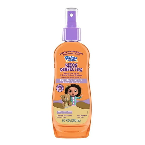 Loción desenredante Ricitos de Oro rizos perfectos hidrata y suaviza 200 ml