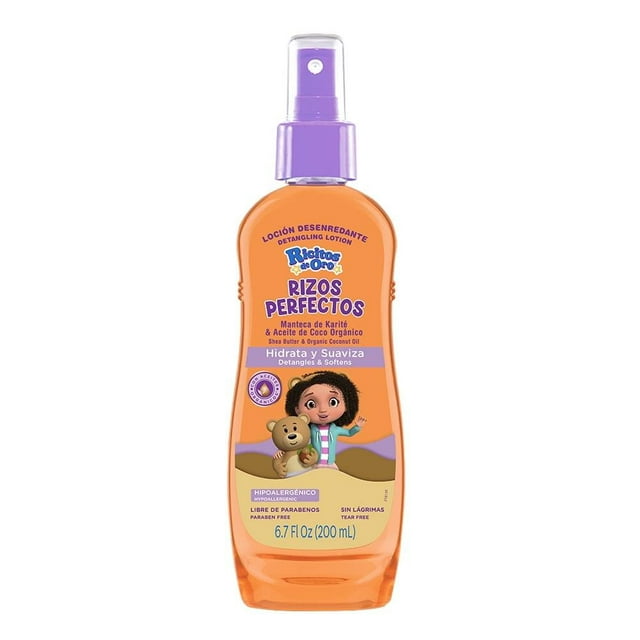 Loción desenredante Ricitos de Oro rizos perfectos hidrata y suaviza 200 ml