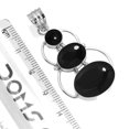 thumbnail image 2 of Natural Black Onyx Pendant 925 Sterling Silver Handmade Jewelry, 2 of 3