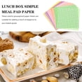 thumbnail image 2 of 100 piezas de forros para cestas de picnic: láminas para envolver alimentos, papel antiadherente de colores para envolver pasteles, para hornear en la cocina y barbacoas., 2 of 4