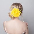 thumbnail image 2 of LILELIS Feather And Flower Party Hair Clip 1pc, 2 of 8
