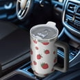 thumbnail image 6 of Modern 40oz Tumbler– Stainless Steel Insulated Tumbler with Handle and Straw, Large Capacity Travel Cup for Hot & Cold Drinks, 6 of 7